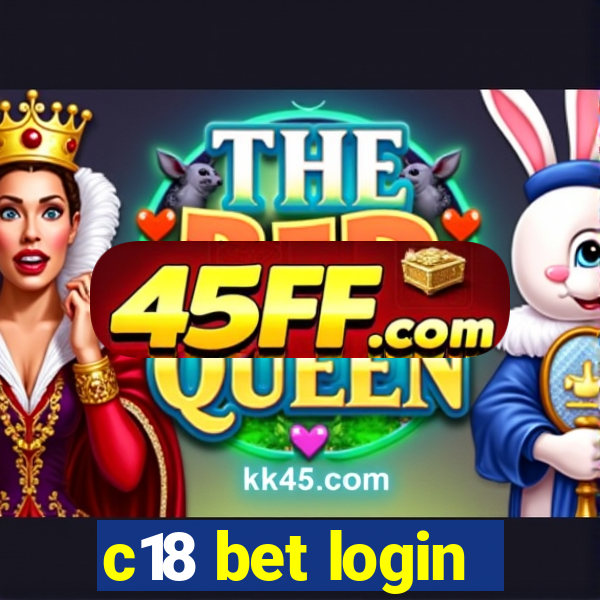 c18 bet login
